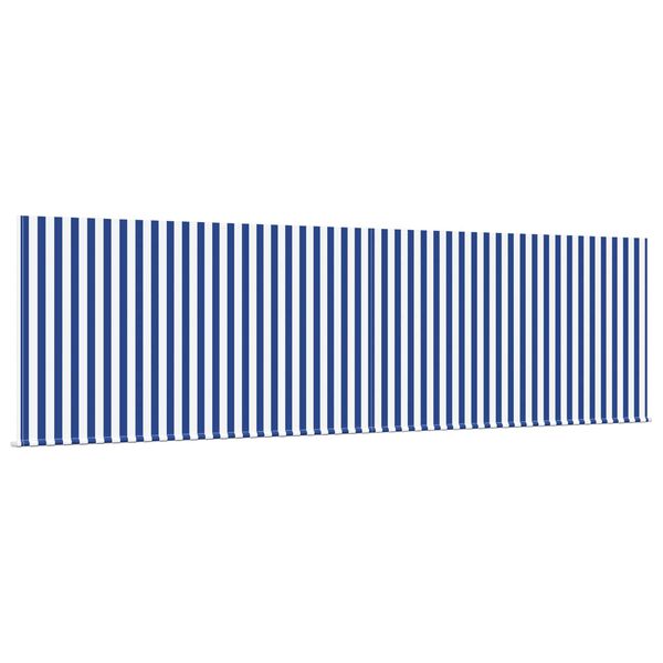 vidaXL Budsorovateln&eacute; zastře&scaron;en&iacute; Modr&aacute; a b&iacute;l&aacute; 400 &times; 300 cm