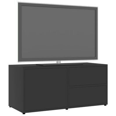 vidaXL TV stolek šedý 80 x 34 x 36 cm dřevotříska