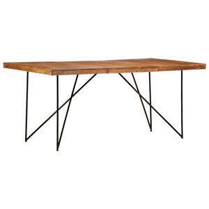 vidaXL J&iacute;deln&iacute; stůl 180 x 90 x 76 cm masivn&iacute; ak&aacute;ciov&eacute; dřevo