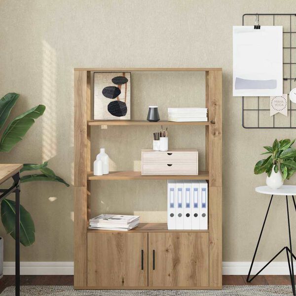 vidaXL Serv&iacute;rovac&iacute; skř&iacute;ň dub artisan 30 x 80 x 119,5 cm