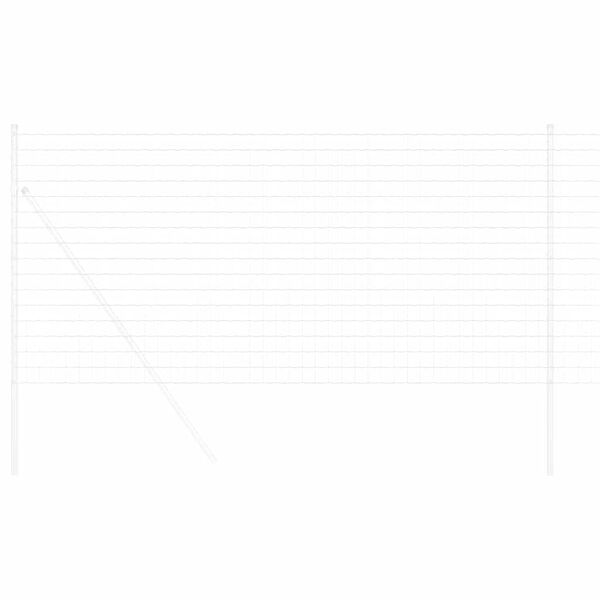 vidaXL Euro plot Stříbrná 1.2 x 25 m Horko pozinkovaná železo