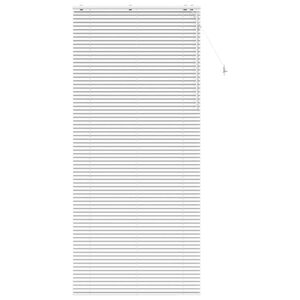 vidaXL Venet &scaron;koln&iacute; žaluzie B&iacute;l&aacute; 115 x 250 cm 35 mm Masivn&iacute; paulovnie