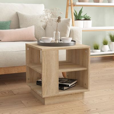 vidaXL Konferenční stolek dub sonoma 40 x 40 x 43 cm kompozitní dřevo