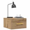 vidaXL Noční skříňka dub artisan 35 x 35 x 20 cm kompozitní dřevo