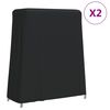 vidaXL Potahy na pingpongov&yacute; stůl 2 ks 165 x 70 x 185 cm 420D oxford