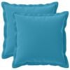 vidaXL Povlak na pol&scaron;t&aacute;ř 2 ks HOUTEN Světle modr&aacute; 30 x 30 cm Polyester