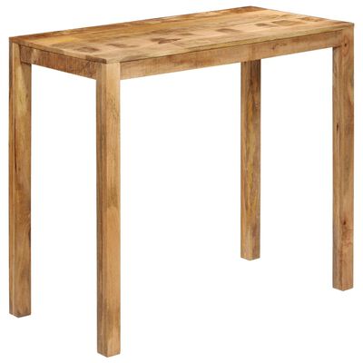 vidaXL Barový stůl 120 x 60 x 108 cm masivní mangovníkové dřevo