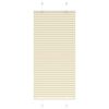 vidaXL Plisovan&aacute; roleta kr&eacute;mov&aacute; 60x150 cm &Scaron;&iacute;řka l&aacute;tky 59,4cm Polyester