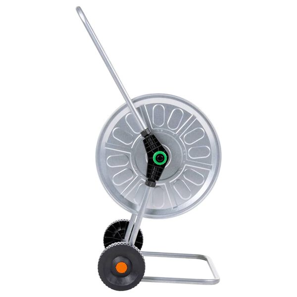 vidaXL Vozík s hadicovým navijákem pro 80 m 1/2" nebo 50 m 3/4" ocel