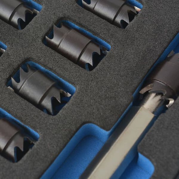 vidaXL 13d&iacute;ln&yacute; set fr&eacute;zy na bodov&eacute; sv&aacute;ry HSS