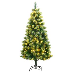 vidaXL Uměl&yacute; skl&aacute;pěc&iacute; v&aacute;nočn&iacute; stromek 150 LED 150 cm