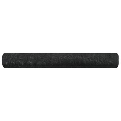 vidaXL Stínící tkanina černá 3,6 x 50 m HDPE 75 g/m²
