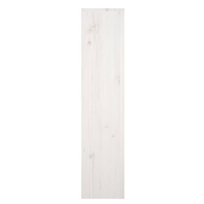 vidaXL Kryt na radiátor bílý 169x19x84 cm masivní borové dřevo