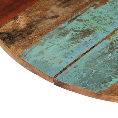vidaXL Kulatá stolní deska 60 cm 15–16 mm masivní recyklované dřevo