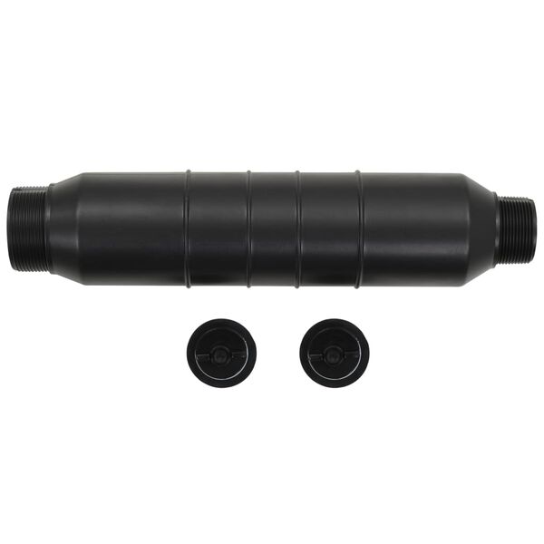 vidaXL Zimní dilatační zátka do skimmeru se 2 uzávěry HDPE