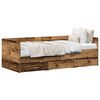 vidaXL Daybed se z&aacute;suvkou Star&eacute; dřevo 90 x 190 cm Kompozitn&iacute; dřevo