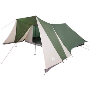 vidaXL Tipi stan 12m&iacute;stn&yacute; Zelen&aacute; taft