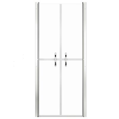 vidaXL Sprchové dveře čiré ESG 76 x 190 cm