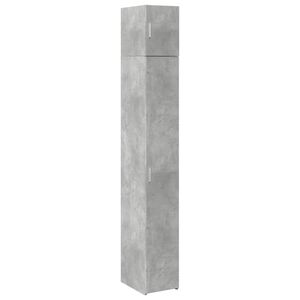 vidaXL &Uacute;ložn&aacute; skř&iacute;ňka betonově &scaron;ed&aacute; 30x42,5x225 cm kompozitn&iacute; dřevo