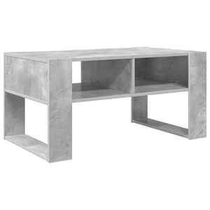 vidaXL Konferenčn&iacute; stolek Betonově &scaron;ed&aacute; 92 x 53 x 45 cm