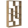 vidaXL Knihovna dub artisan 72 x 20 x 120,5 cm kompozitn&iacute; dřevo