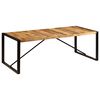 vidaXL J&iacute;deln&iacute; stůl 220 x 100 x 75 cm masivn&iacute; mangovn&iacute;kov&eacute; dřevo