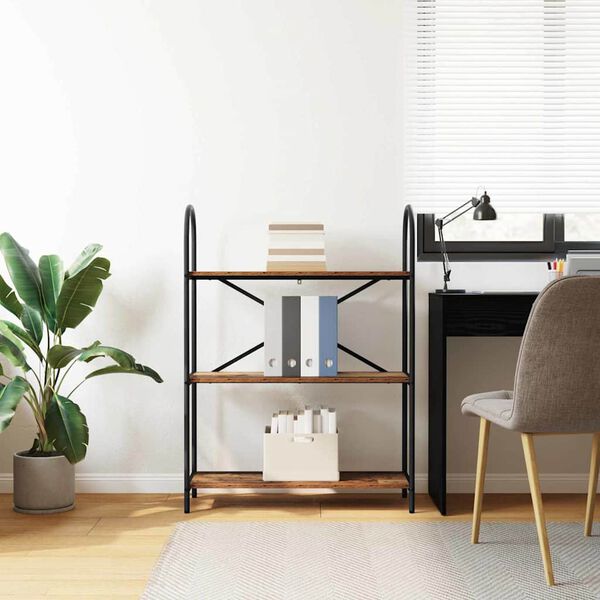 vidaXL Knihovna Star&eacute; dřevo 80 x 30 x 109 cm Kompozitn&iacute; dřevo