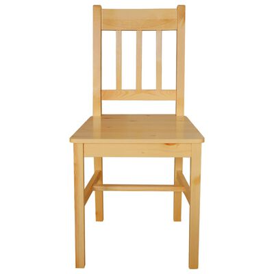 vidaXL Jídelní židle 2 ks borové dřevo