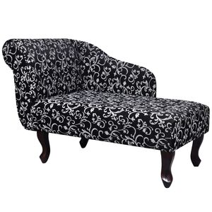 vidaXL Leno&scaron;ka černob&iacute;l&aacute; textil