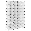 vidaXL Botn&iacute;k průhledn&yacute; 93 x 36,5 x 140 cm PP