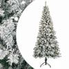 vidaXL Uměl&yacute; Skl&aacute;dac&iacute; V&aacute;nočn&iacute; Strom 180 cm 300 LED Tepl&aacute; b&iacute;l&aacute;