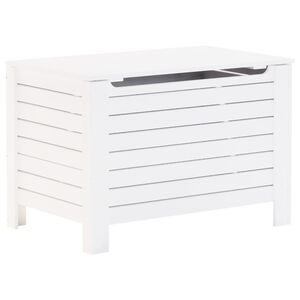 vidaXL &Uacute;ložn&yacute; box na kolečk&aacute;ch RANA b&iacute;l&yacute; 100x49x54 cm borov&eacute; dřevo