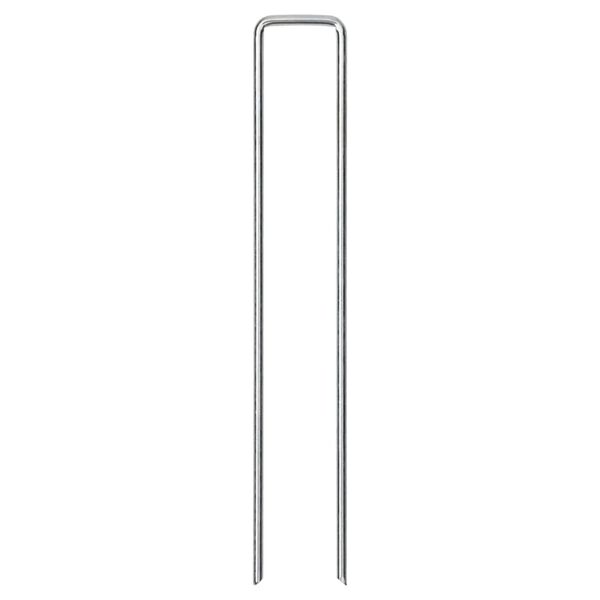 vidaXL Zemn&iacute; kol&iacute;ky tvaru U 25 ks 20 x 4 cm pozinkovan&aacute; ocel