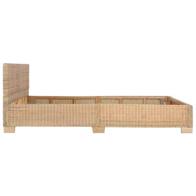 vidaXL Ručně vyplétaný rám postele pravý ratan 160 x 200 cm