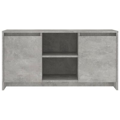 vidaXL TV skříňka betonově šedá 102 x 37,5 x 52,5 cm dřevotříska