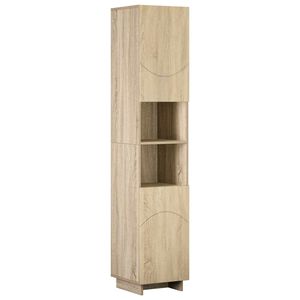 vidaXL Koupelnov&aacute; skř&iacute;ňka Dub sonoma 36,5 x 38 x 180 cm