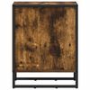 vidaXL Nočn&iacute; stolek Kouřov&yacute; dub 39,5 x 30 x 50 cm kompozitn&iacute; dřevo