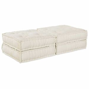vidaXL Modulov&aacute; pohovka 2 ks Textil Kr&eacute;mov&aacute; 140 x 70 x 36 cm