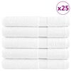 vidaXL Pr&eacute;miov&eacute; ručn&iacute;ky SOLUND 50 ks b&iacute;l&eacute; 100x200 cm 600 g/m&sup2;