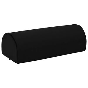 vidaXL Pol&scaron;t&aacute;ř na nohy 42 x 18 x 13 cm Pevn&yacute; PU pěna Čern&aacute;