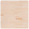 vidaXL Čtvercov&aacute; stoln&iacute; deska 90x90x2,5 cm masivn&iacute; dub bez &uacute;prav