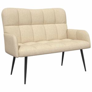 vidaXL Sofa pro dvě osoby Kr&eacute;mov&aacute; 115 x 61 x 87 cm Textil