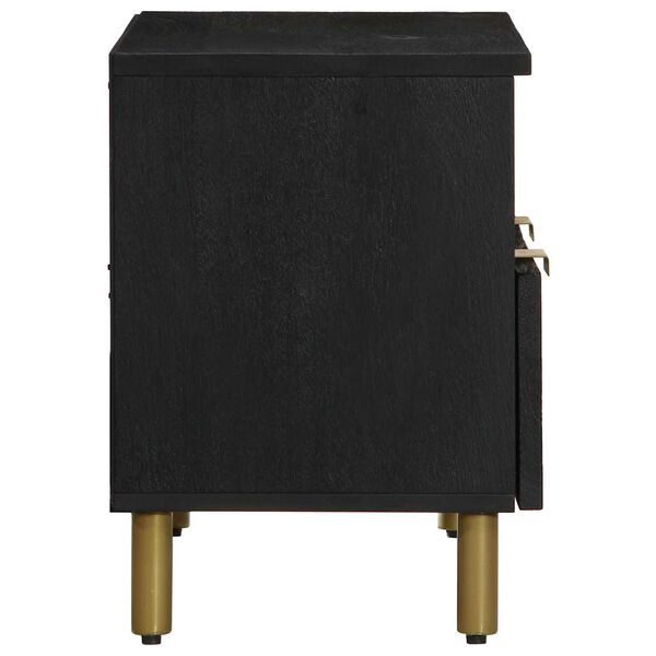 vidaXL TV skř&iacute;ňka čern&aacute; 70 x 33 x 46 cm kompozitn&iacute; dřevo