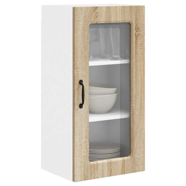 vidaXL Kuchyňsk&aacute; skř&iacute;ň Kalmar 2 pcs Sonoma dub 40 x 31 x 80 cm