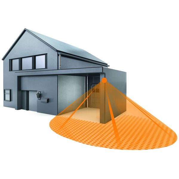 Steinel B&iacute;l&eacute; infračerven&eacute; pohybov&eacute; čidlo IS 240 DUO