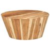 vidaXL Konferenčn&iacute; stolek &Oslash; 65 x 31 cm masivn&iacute; ak&aacute;ciov&eacute; dřevo