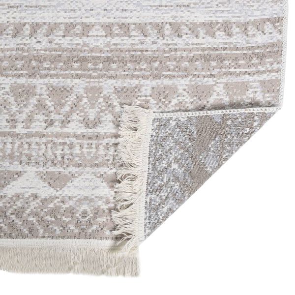 vidaXL Koberec b&eacute;žov&yacute; 120 x 180 cm bavlna