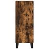 vidaXL Skř&iacute;ň highboard kouřov&yacute; dub 34,5 x 34 x 180 cm kompozitn&iacute; dřevo