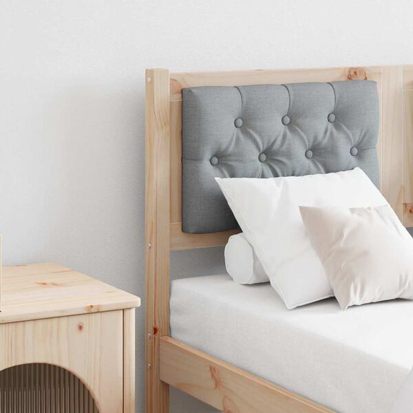 vidaXL Čelo postele Jiný Hnědá a světlá šedá 135 cm