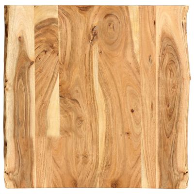 vidaXL Stolní deska masivní akáciové dřevo 58 x (50–60) x 2,5 cm